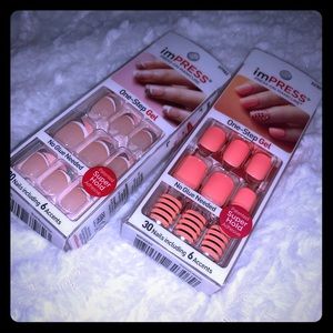 2 Impress Nail Kits Small